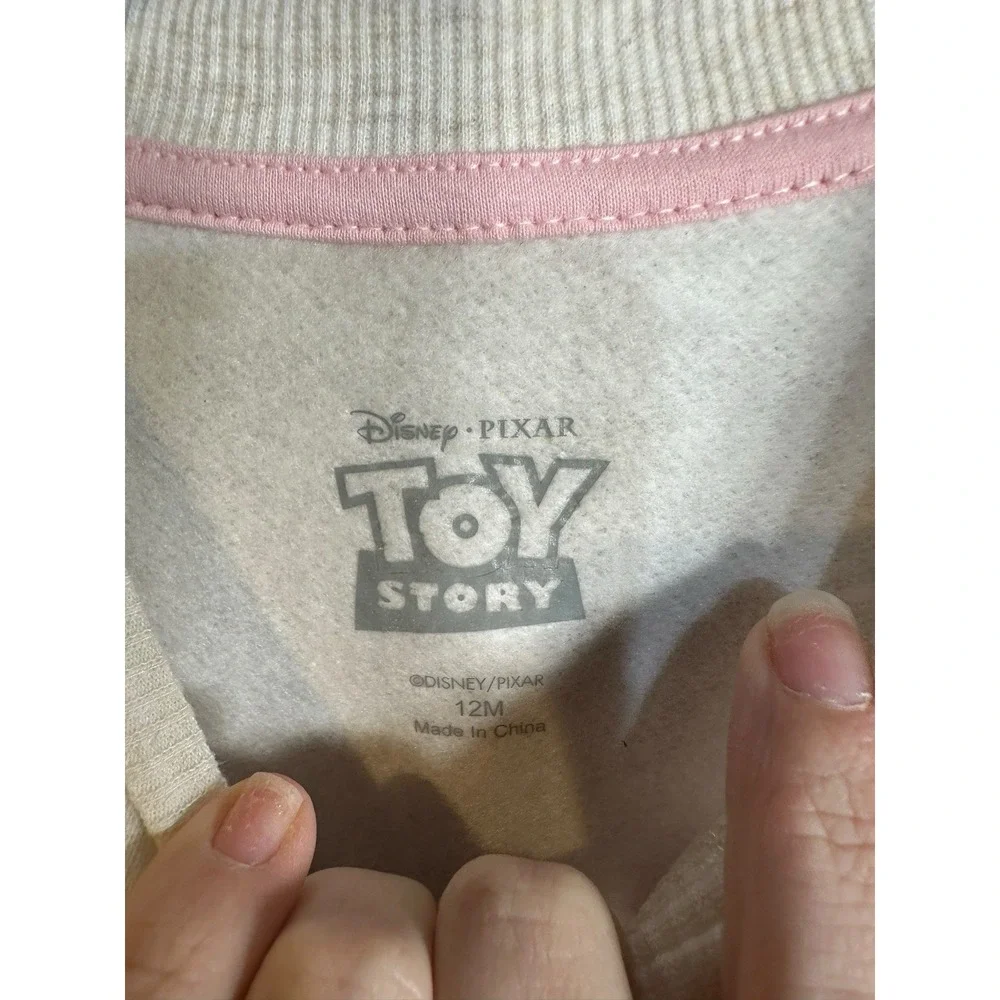 disney‎ pixar TOY STORY girls outfit set sweatshirt & leggings size 12 months